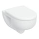 Geberit WC suspendu, chasse profonde Renova Set avec siège WC, TurboFlush, blanc-1