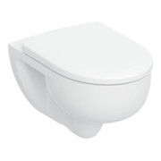 Geberit WC suspendu, chasse profonde Renova Set avec siège WC, TurboFlush, blanc