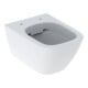 Geberit WC suspendu, chasse profonde Smyle Square 4,5 l, évac. cachée, fermé, sans bride, blanc-1