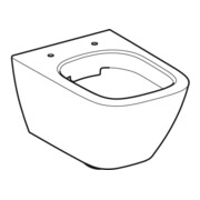 Geberit WC suspendu, chasse profonde Smyle Square 4,5 l, évac. cachée, fermé, sans bride, blanc-2