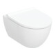 Geberit WC suspendu, cuvette à chasse profonde Acanto 36x38,5x53,5 cm, 4,5 l, fermé, blanc-1