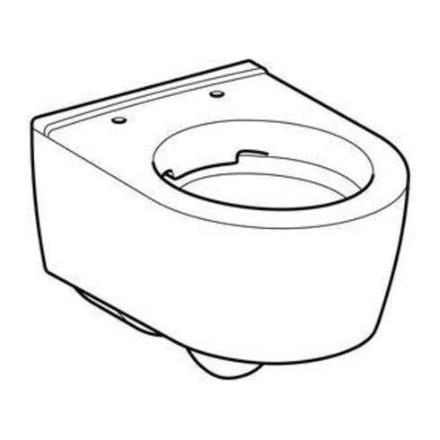 Geberit WC suspendu, cuvette à chasse profonde iCon 35,5x49cm, vrk A, ges, rimf, blanc, K-Tect