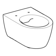 Geberit WC suspendu, cuvette à chasse profonde iCon 35,5x53 cm, forme fermée, rimfree, blanc-2