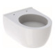 Geberit WC suspendu, cuvette à chasse profonde iCon 35x49cm, vrk A, abattant fermé, blanc K-Tect
