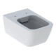 Geberit WC suspendu, cuvette à chasse profonde iCon Square 35x54 cm, abattant fermé, sans rebord, blanc K-Tect-1