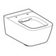 Geberit WC suspendu, cuvette à chasse profonde iCon Square 35x54 cm, abattant fermé, sans rebord, blanc K-Tect-4