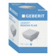 Geberit WC suspendu, cuvette à chasse profonde Renova Plan 6/5 l, avec abattant, blanc-2