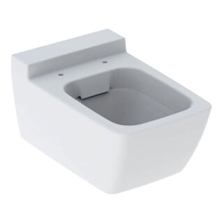 Geberit WC suspendu, cuvette à chasse profonde Xeno2 KeraTect/blanc, 4,5 l, abattant fermé, sans bride