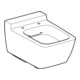 Geberit WC suspendu, cuvette à chasse profonde Xeno2 KeraTect/blanc, 4,5 l, abattant fermé, sans bride-4