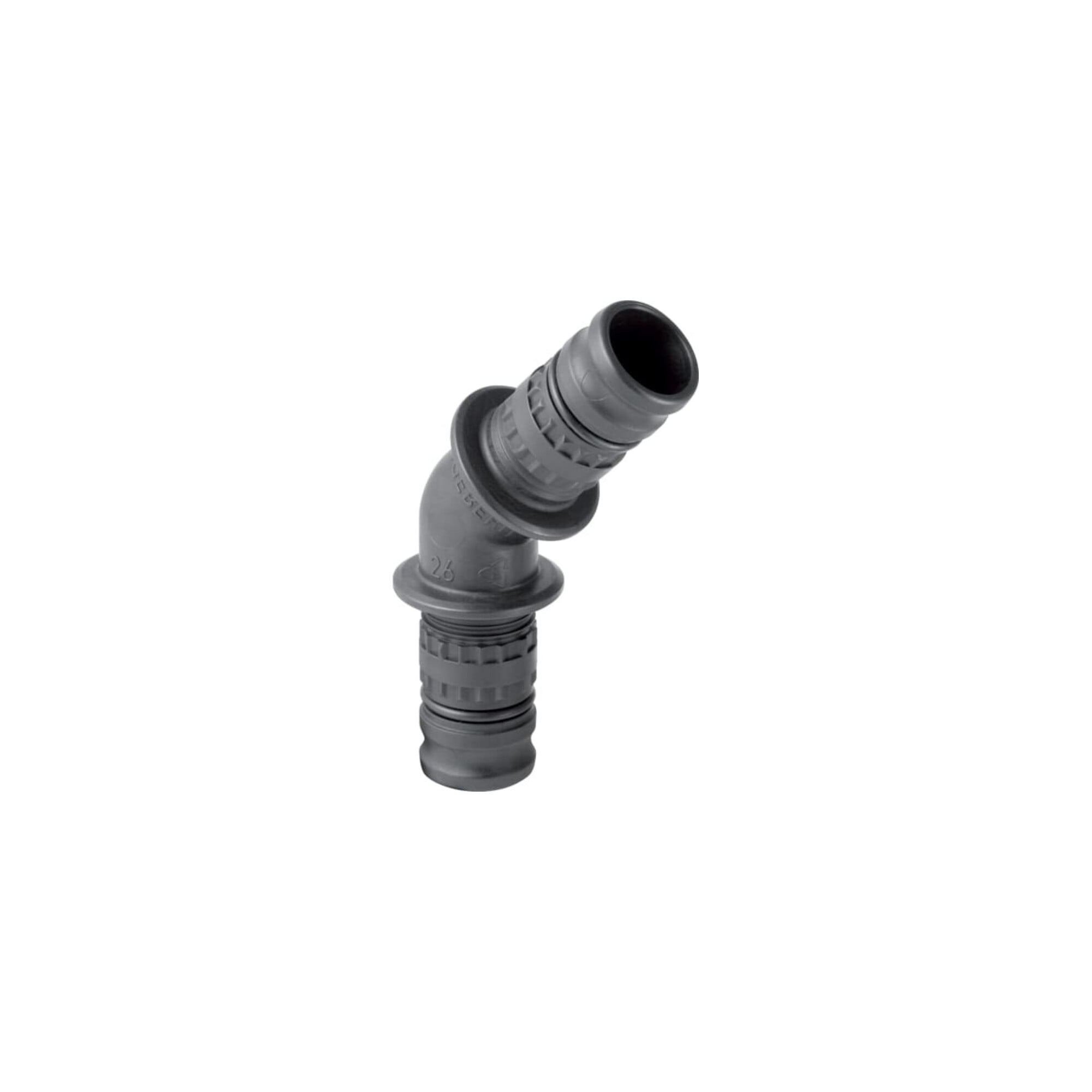Geberit Winkel Mepla d= 63mm, 45Grad, PVDF