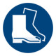 Gebotszeichen Fußschutz benutzen, Typ: 02200-1
