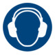 Gebotszeichen Gehörschutz benutzen, Typ: 01200-1
