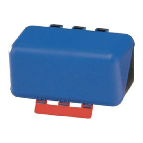 Gebra Box aus ABS-Ku. blau, 236x120x120mm Gebrau neutral m. Gebotszeichen
