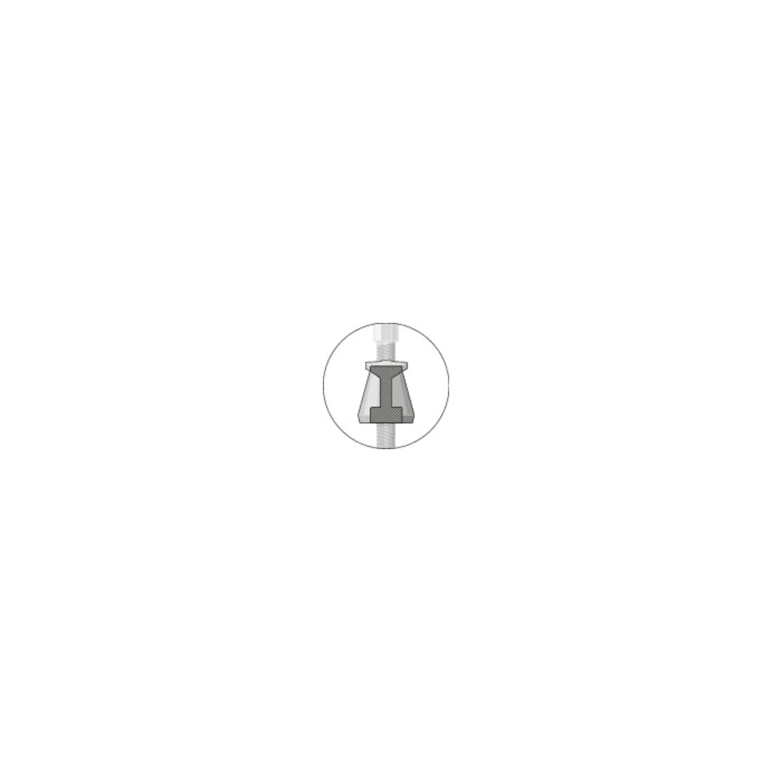 Gedore 1.04/ST Set estrattori universali con supporto