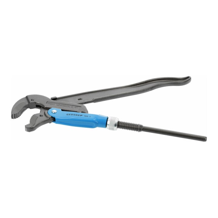 Gedore 100 1 Zware driepunts-pijptang ECK-SCHWEDE-snap 1".
