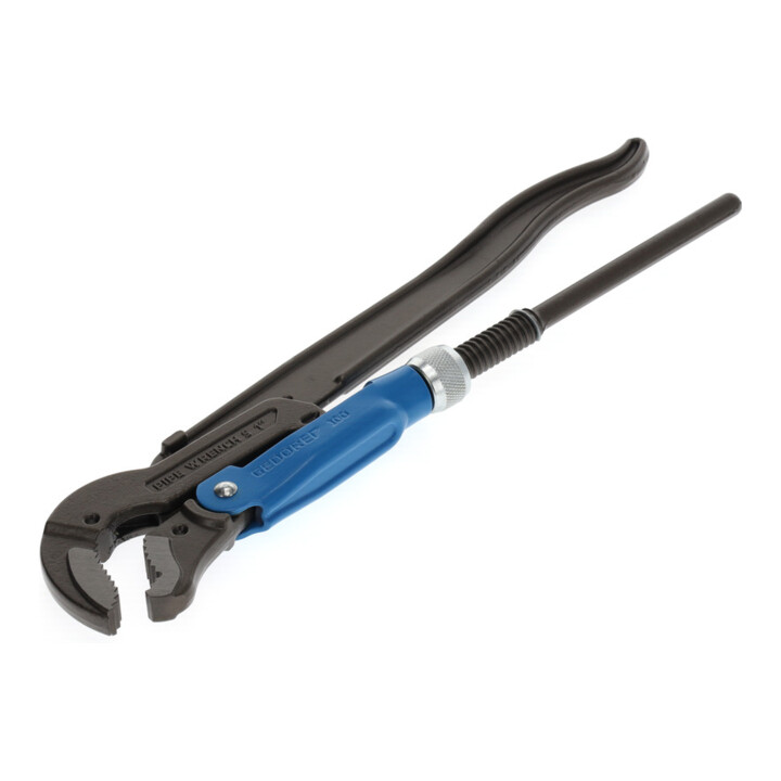 Gedore 100 1 Zware driepunts-pijptang ECK-SCHWEDE-snap 1".