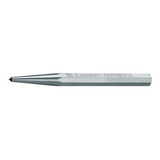 Gedore 100 A-12 Punzone con punta in metallo duro 130x12x4 mm
