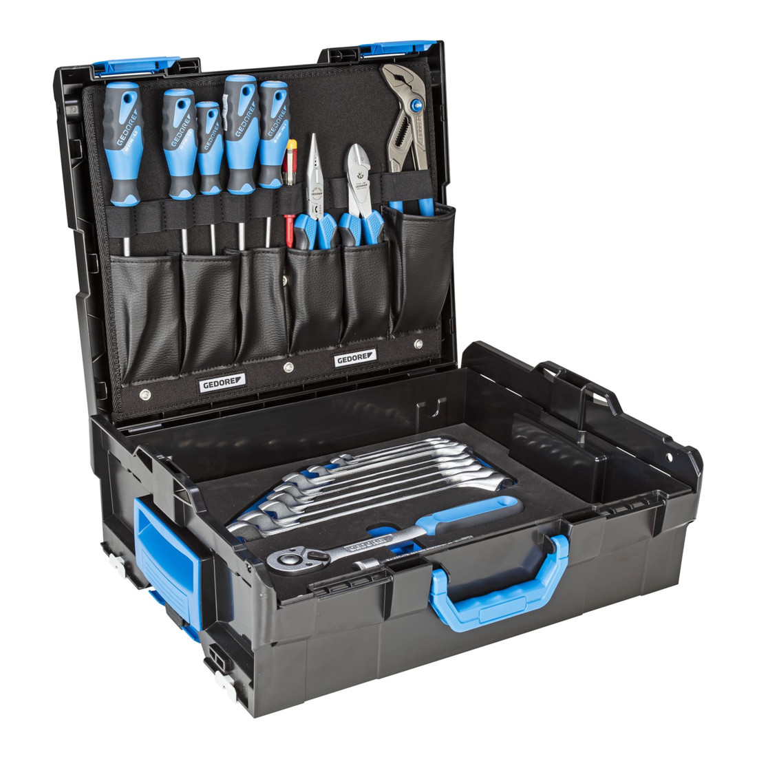 Gedore 1100-004 L-BOXX 136 mit Sortiment, 30-teilig, 3085287