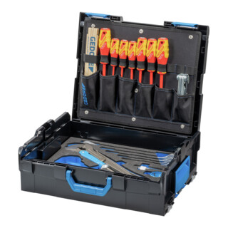 Gedore 1100-03 L-BOXX 136 con assortimento sanitario 44 pezzi