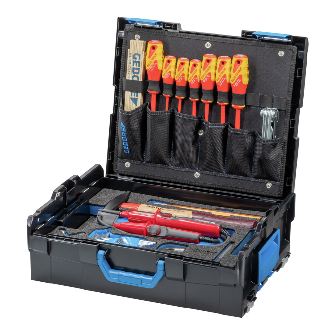 Gedore 1100-03 L-BOXX 136 con assortimento sanitario 44 pezzi