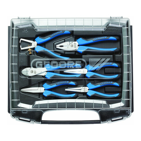 Gedore 1101-002 Zangen-Satz 6-teilig in i-BOXX 72