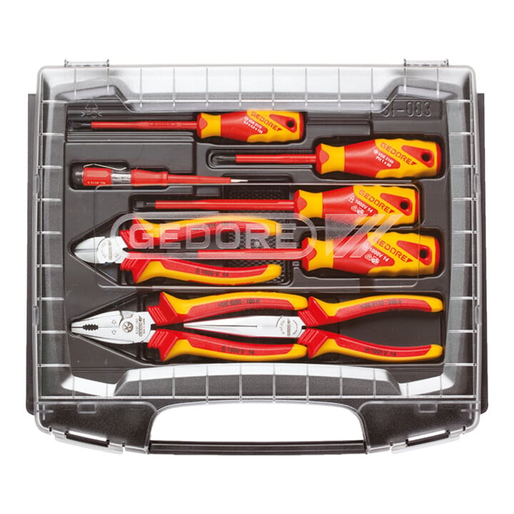 Gedore 1101-003 VDE VDE-Werkzeugsatz 8-teilig in i-BOXX 72