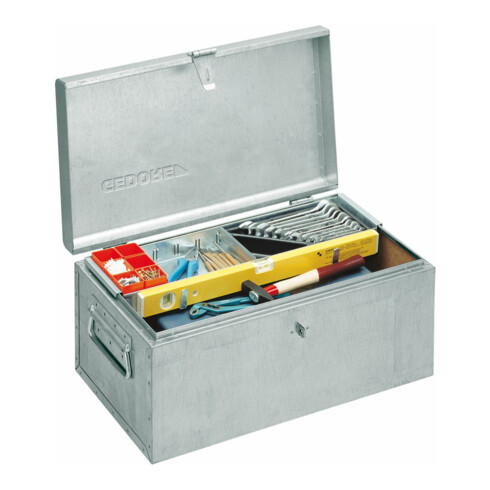 Gedore 1440 Z-83 Valigetta porta attrezzi JUMBO, zincata, 340x841x427 mm