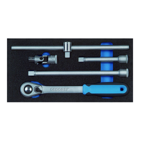 Gedore 1500 CT1-1993 U-20 Zubehör für Steckschlüsseleinsätze 1/2" in Check-Tool-Modul