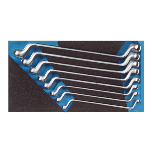 Gedore 1500 CT1-2 Dubbele ringsleutelset in Check-Tool-module