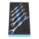Gedore 1500 CT1-400 Doppelringschlüssel-Satz, offen, in Check-Tool-Modul