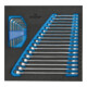 Gedore 1500 CT2-7 Ring-Maulschlüssel-Satz in Check-Tool-Modul
