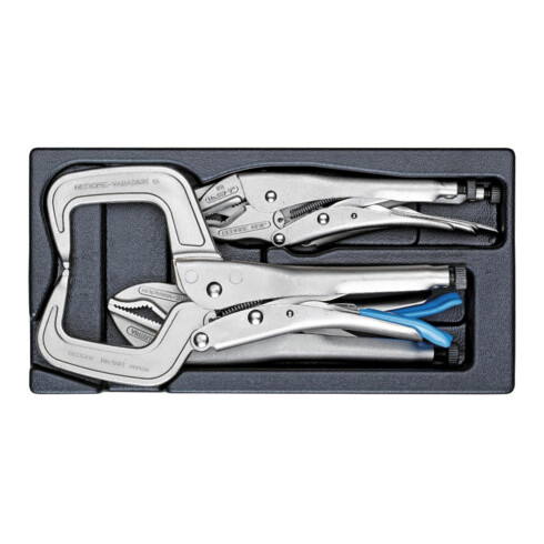 Gedore 1500 ES-137 Set pinze Grip in modulo ES 1/3