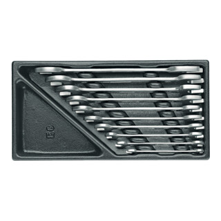 Gedore 1500 ES-6 Set di chiavi a doppia bocca in modulo 1/3 ES