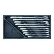 Gedore 1500 ES-7 R Set chiavi a forchetta con cricchetto ad anello in modulo 1/3 ES