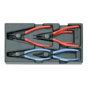 Gedore 1500 ES-8000 Montagezangen-Satz in 1/3 ES-Modul