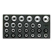 Gedore 1500 ES-D 19 Satz Steckschlüsseleinsätze 1/2", UD-Profil, in 1/3 ES-Modul-1