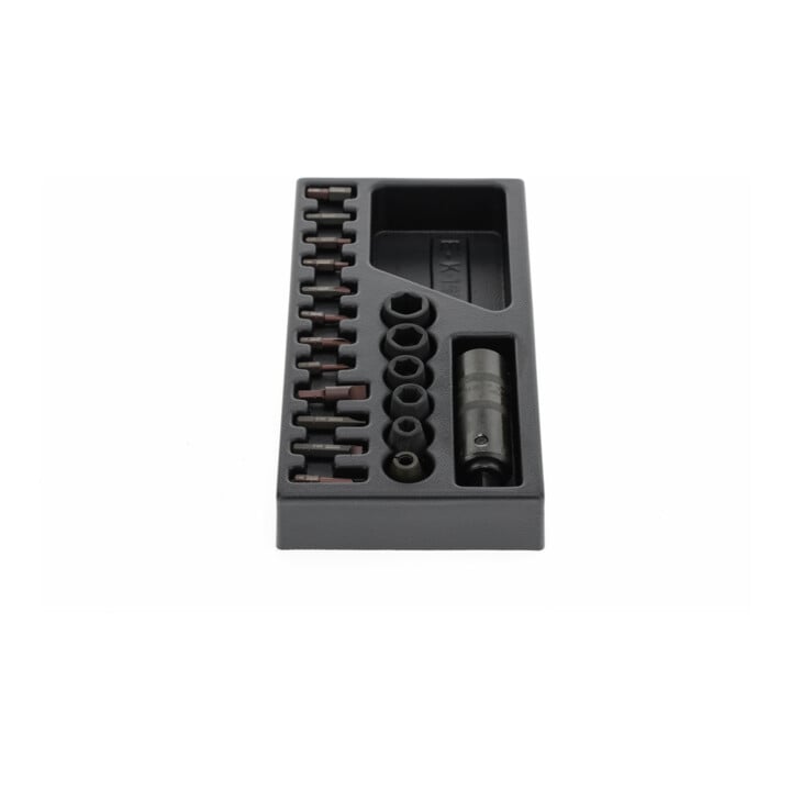 Gedore 1500 ES-K 1900 Schraubenlöser-Sortiment 1/2" in 1/3 ES-Modul