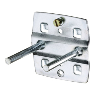 Gedore 1500 H 19-50 Gancio utensile doppio, perno dritto 50x6mm