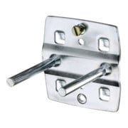 Gedore 1500 H 19-50 Gancio utensile doppio, perno dritto 50x6mm