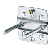 Gedore 1500 H 19-50 Gancio utensile doppio, perno dritto 50x6mm-1
