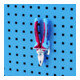 Gedore 1500 H 22-55 Gancio porta attrezzi per pinze 55x20 mm-3