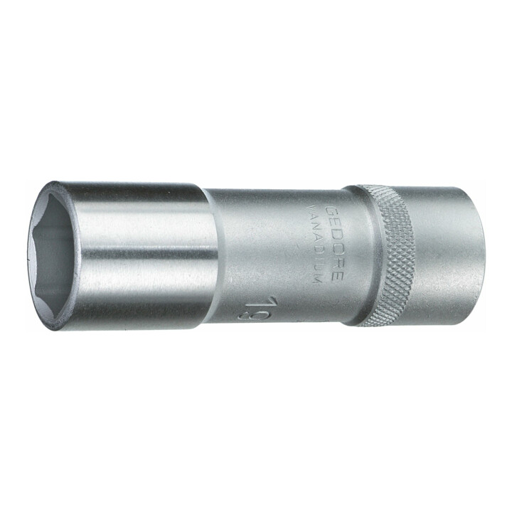 Gedore 19 L 10 Steckschlüsseleinsatz 1/2", lang, 6-kant, 10 mm