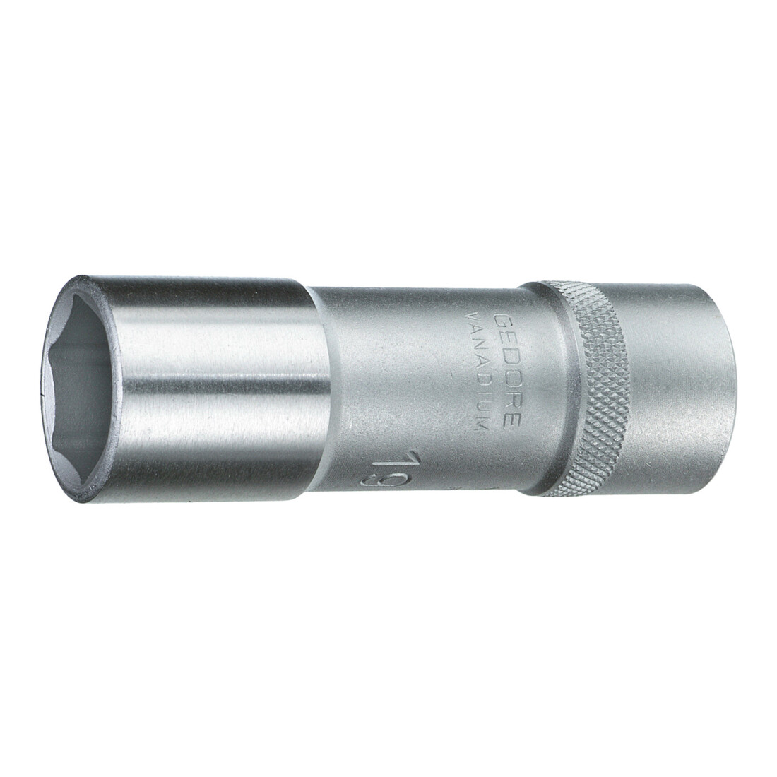 Gedore 19 L 13 Steckschlüsseleinsatz 1/2", lang, 6-kant, 13 mm