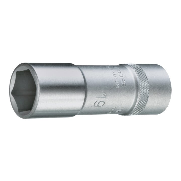 Gedore 19 L 13 Steckschlüsseleinsatz 1/2", lang, 6-kant, 13 mm