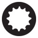 Gedore 2 A 46 Trekring sleutel, gebogen, 12-kant, 46 mm