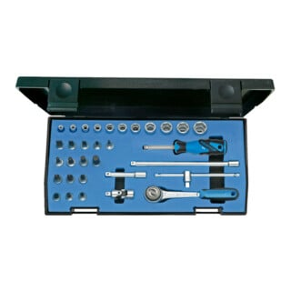 Gedore 20 IMU-3 Steckschlüssel-Satz 1/4" 32-teilig 6-kant IN-IS-PH-PZ