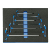 Gedore 2005 CT2-2143 KTX Winkelschraubendreher-Satz in Check-Tool-Modul, 7-teilig-1