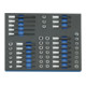 Gedore 2005 CT2-TX 30 Set chiavi a bussola 3/8" in modulo Check-Tool, 52 pezzi-1