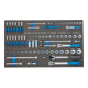 Gedore 2005 CT4-U-20 Steckschlüssel-Satz 1/4"-3/8"-1/2" in Check-Tool-Modul, 91-teilig