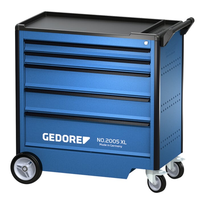 GEDORE 2005 XL 0221 Gereedschapswagen met 5 laden